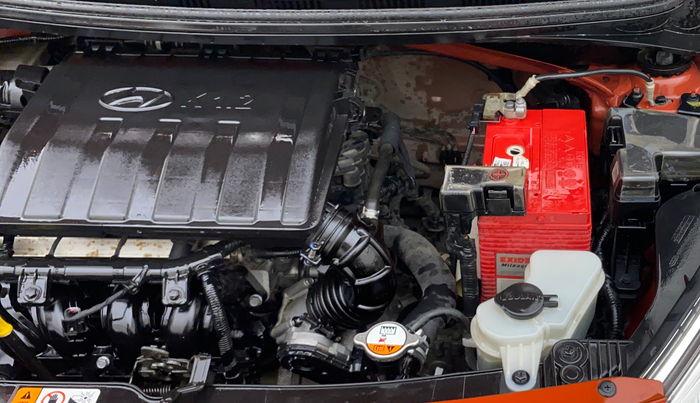 2017 Hyundai Grand i10 SPORTZ (O) 1.2 KAPPA VTVT, Petrol, Manual, 28,929 km, Engine View - Left