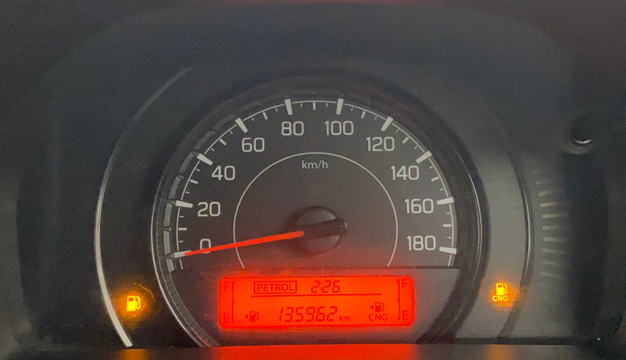 2021 Maruti New Wagon-R LXI CNG (O) 1.0, CNG, Manual, 1,35,962 km, Odometer Image