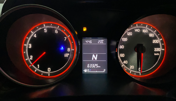 2018 Maruti Swift VXI AMT, Petrol, Automatic, 63,317 km, Odometer Image