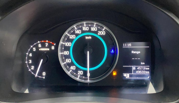 2021 Maruti IGNIS ZETA 1.2, Petrol, Manual, 49,633 km, Odometer Image