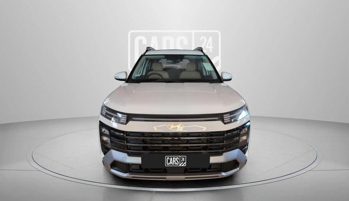 2025 Hyundai ALCAZAR Signature 7 STR 1.5 Turbo GDi Petrol DCT, Petrol, Automatic, 3,865 km, Front