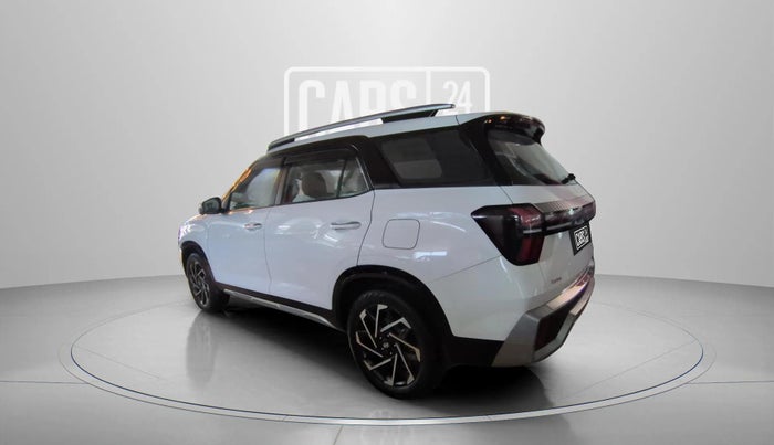 2025 Hyundai ALCAZAR Signature 7 STR 1.5 Turbo GDi Petrol DCT, Petrol, Automatic, 3,865 km, Left Back Diagonal