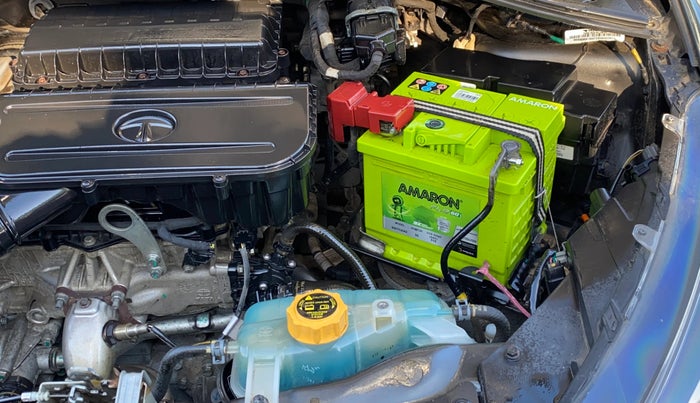 2022 Tata TIGOR XZ PLUS CNG, CNG, Manual, 43,589 km, Engine View - Left