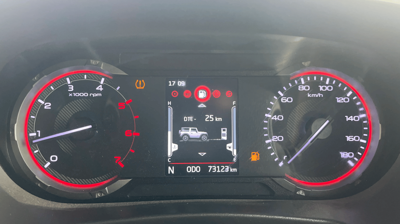 2023 Mahindra Thar LX D 4WD MT CONVERTIBLE, Diesel, Manual, 73,165 km, Odometer Image