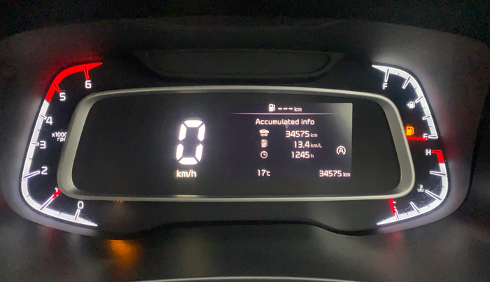 2024 KIA SONET HTK 1.5 DIESEL MT, Diesel, Manual, 34,574 km, Odometer Image