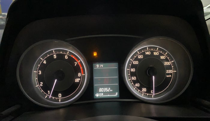 2017 Maruti Dzire VXI, Petrol, Manual, 80,327 km, Odometer Image
