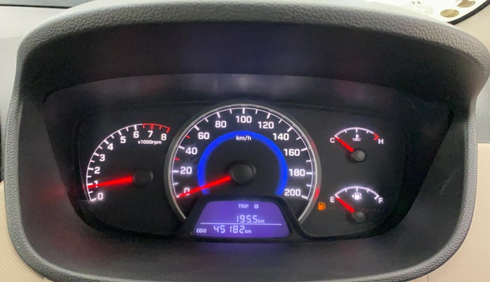 2014 Hyundai Grand i10 MAGNA 1.2 KAPPA VTVT, Petrol, Manual, 45,182 km, Odometer Image