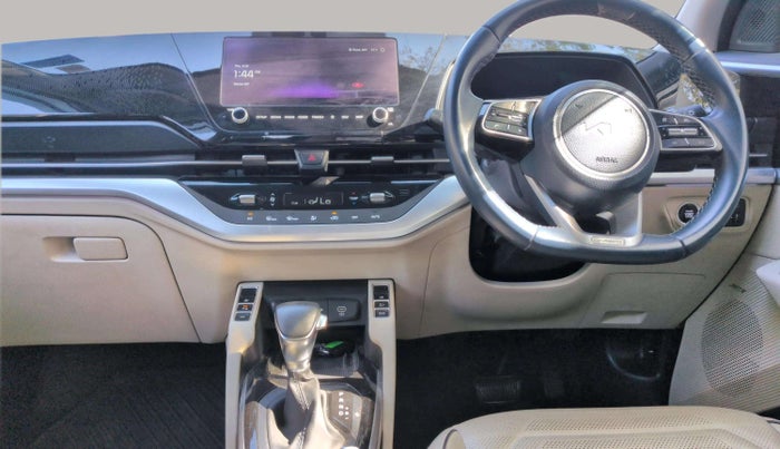 2023 KIA CARENS LUXURY PLUS 1.5 TURBO PETROL DCT 7 STR, Petrol, Automatic, 9,570 km, Air Conditioner