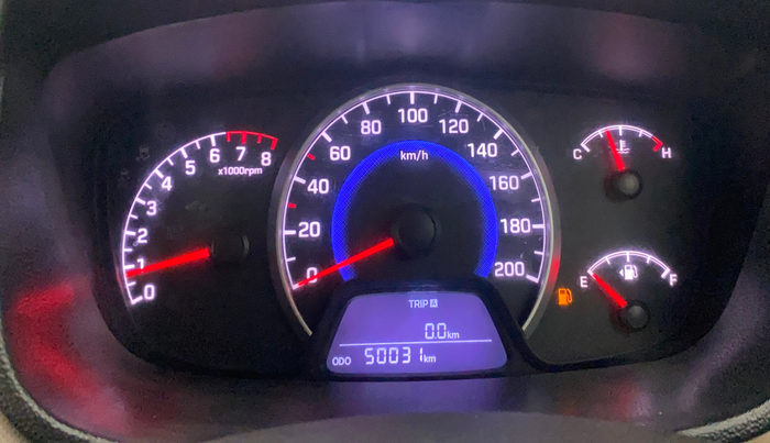 2017 Hyundai Grand i10 SPORTZ 1.2 KAPPA VTVT, Petrol, Manual, 50,031 km, Odometer Image