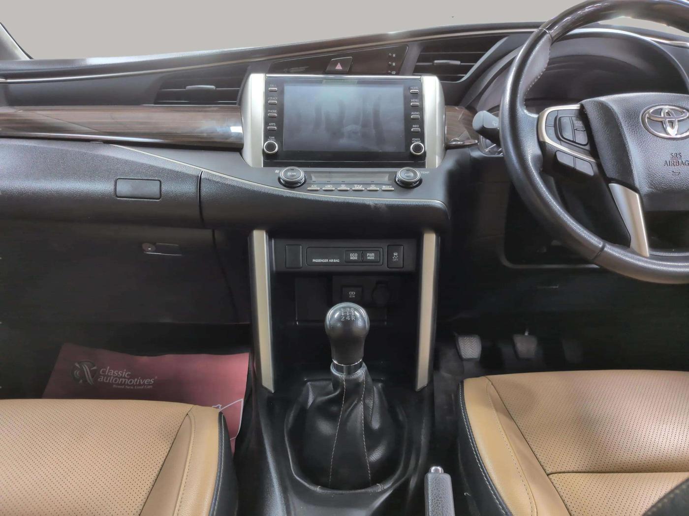 2021 Toyota Innova Crysta 2.4 ZX 7 STR, Diesel, Manual, 51,917 km, Air Conditioner