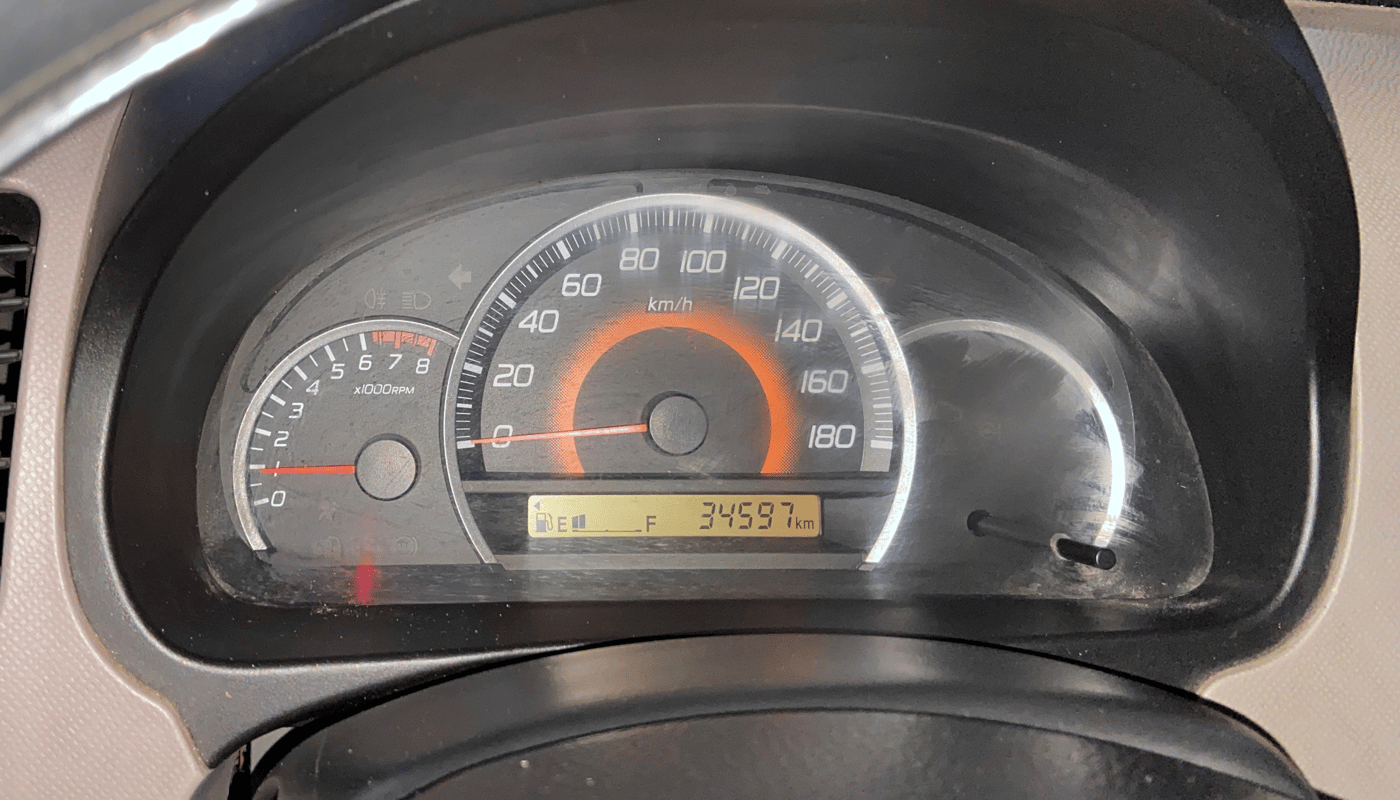2013 Maruti Wagon R 1.0 VXI, Petrol, Manual, 34,722 km, Odometer Image