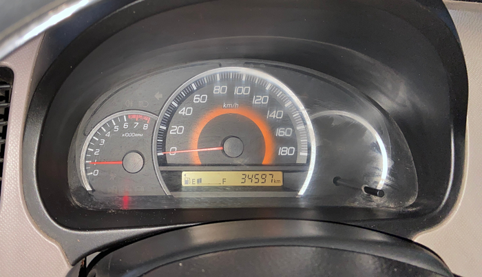 2013 Maruti Wagon R 1.0 VXI, Petrol, Manual, 34,569 km, Odometer Image