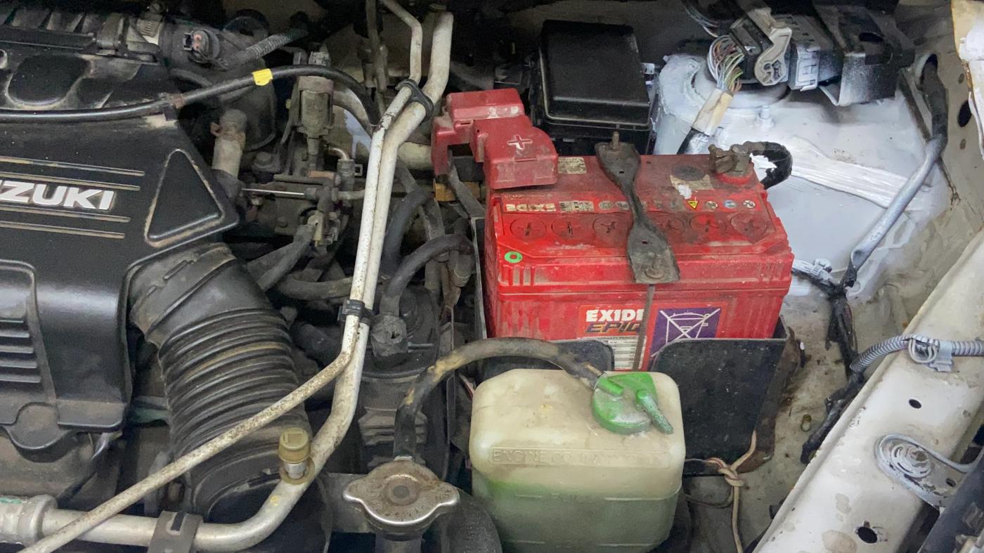 2013 Maruti Wagon R 1.0 VXI, Petrol, Manual, 34,722 km, Engine View - Left