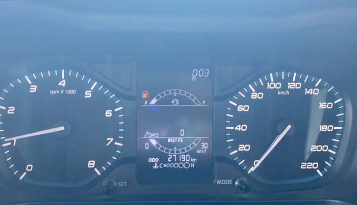 2023 Tata ALTROZ XT PETROL, Petrol, Manual, 27,189 km, Odometer Image