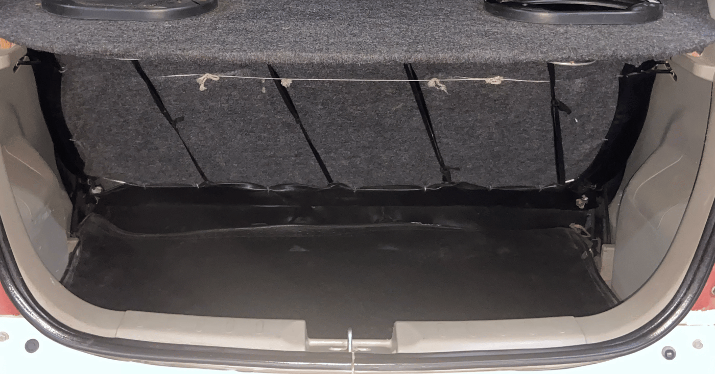 2014 Maruti Celerio LXI, Petrol, Manual, 91,316 km, Boot Inside