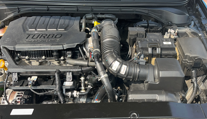 2023 Hyundai Verna SX (O) 1.5 TURBO PETROL DCT, Petrol, Automatic, 40,479 km, Engine View - Left