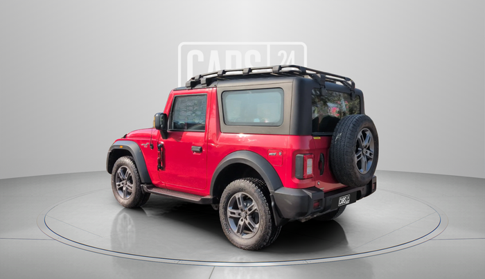 2024 Mahindra Thar LX P 2WD AT HT, Petrol, Automatic, 17,040 km, Left Back Diagonal