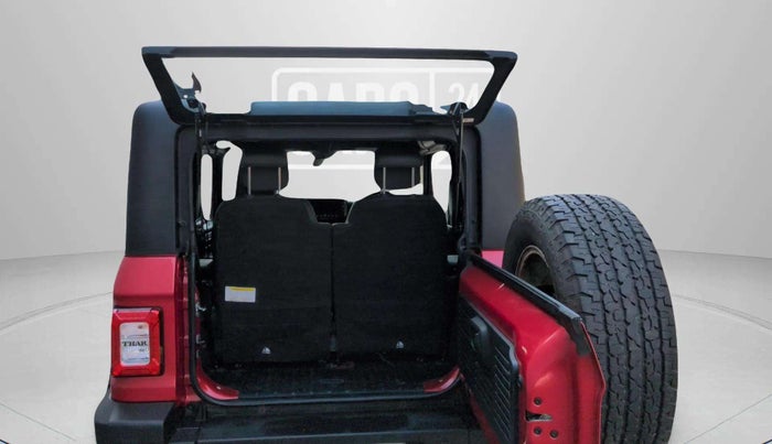 2024 Mahindra Thar LX P 2WD AT HT, Petrol, Automatic, 17,040 km, Boot Door Open