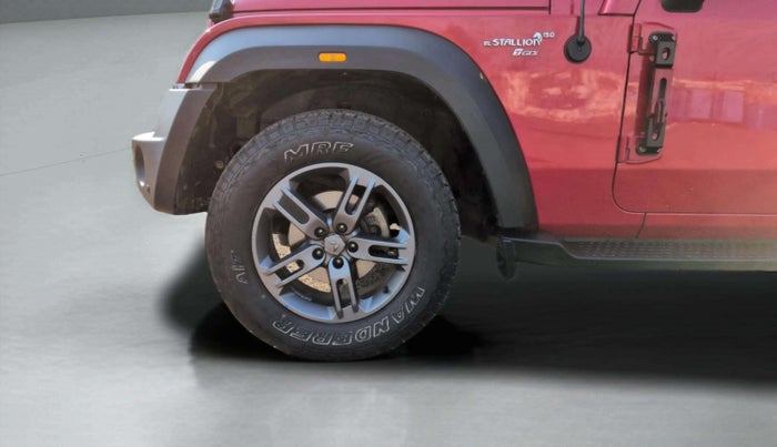 2024 Mahindra Thar LX P 2WD AT HT, Petrol, Automatic, 17,040 km, Left Front Wheel