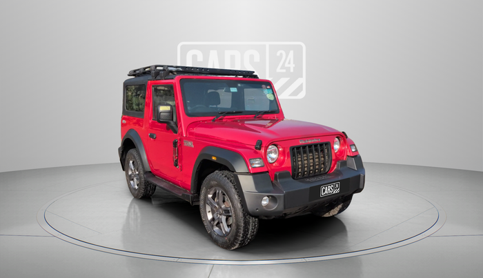 2024 Mahindra Thar LX P 2WD AT HT, Petrol, Automatic, 17,040 km, Right Front Diagonal