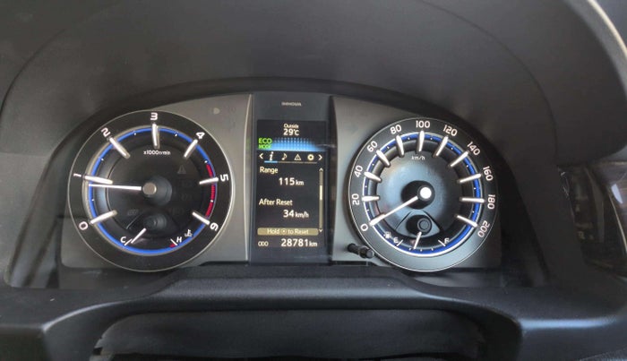 2024 Toyota Innova Crysta 2.4 ZX 7STR, Diesel, Manual, 28,782 km, Odometer Image