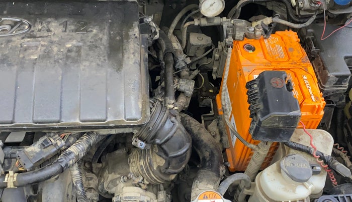 2018 Hyundai Xcent E+, CNG, Manual, 70,296 km, Engine View - Left