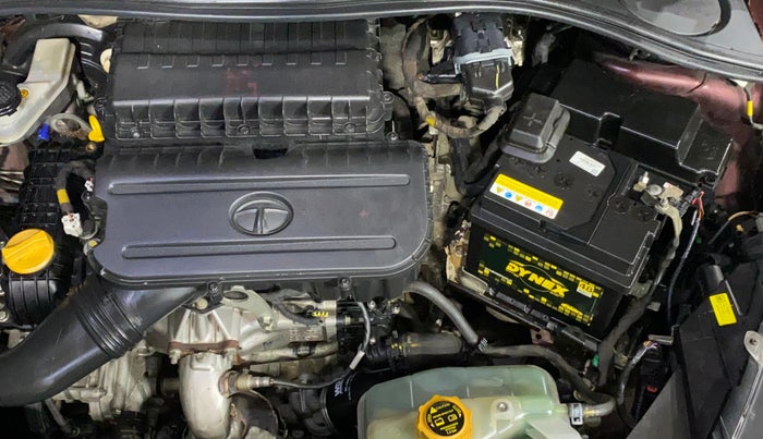 2020 Tata TIGOR XZA PLUS PETROL, Petrol, Automatic, 36,098 km, Engine View - Left