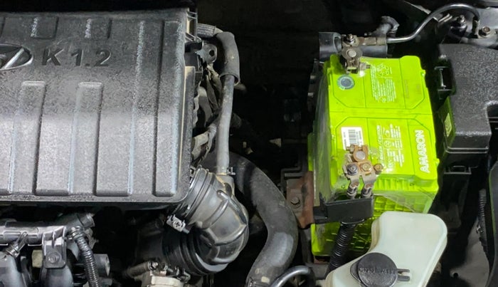 2014 Hyundai Grand i10 SPORTZ 1.2 KAPPA VTVT, Petrol, Manual, 1,00,120 km, Engine View - Left