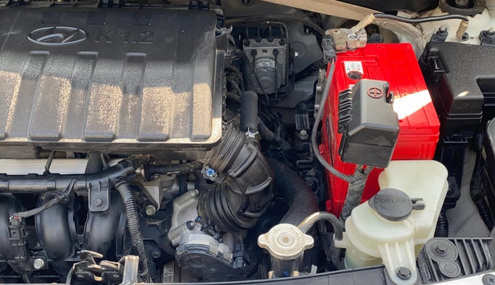 2018 Hyundai Grand i10 SPORTZ 1.2 KAPPA VTVT, Petrol, Manual, 37,122 km, Engine View - Left