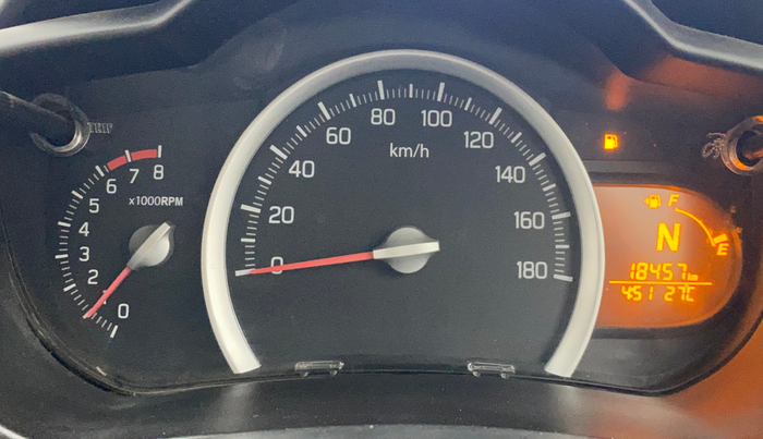 2017 Maruti Celerio VXI AMT, Petrol, Automatic, 18,416 km, Odometer Image