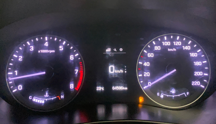 2016 Hyundai Elite i20 ASTA 1.2 (O), Petrol, Manual, 64,574 km, Odometer Image