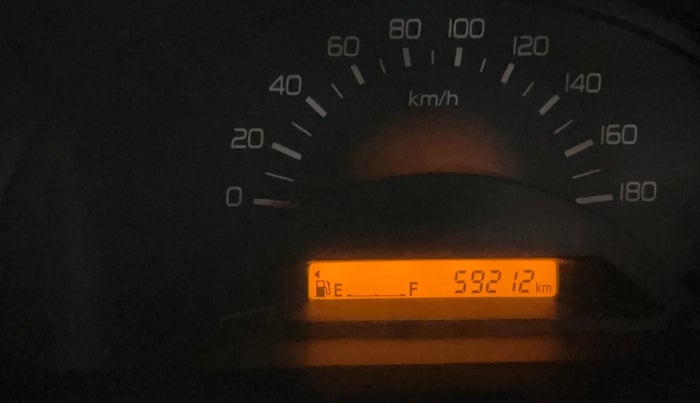2014 Maruti Wagon R 1.0 LXI, Petrol, Manual, 59,265 km, Odometer Image