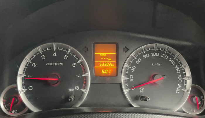 2016 Maruti Swift VXI, Petrol, Manual, 53,304 km, Odometer Image