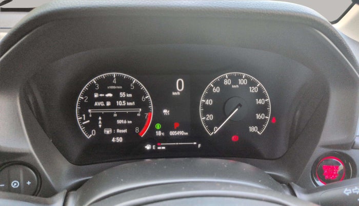 2024 Honda ELEVATE ZX CVT, Petrol, Automatic, 5,490 km, Odometer Image