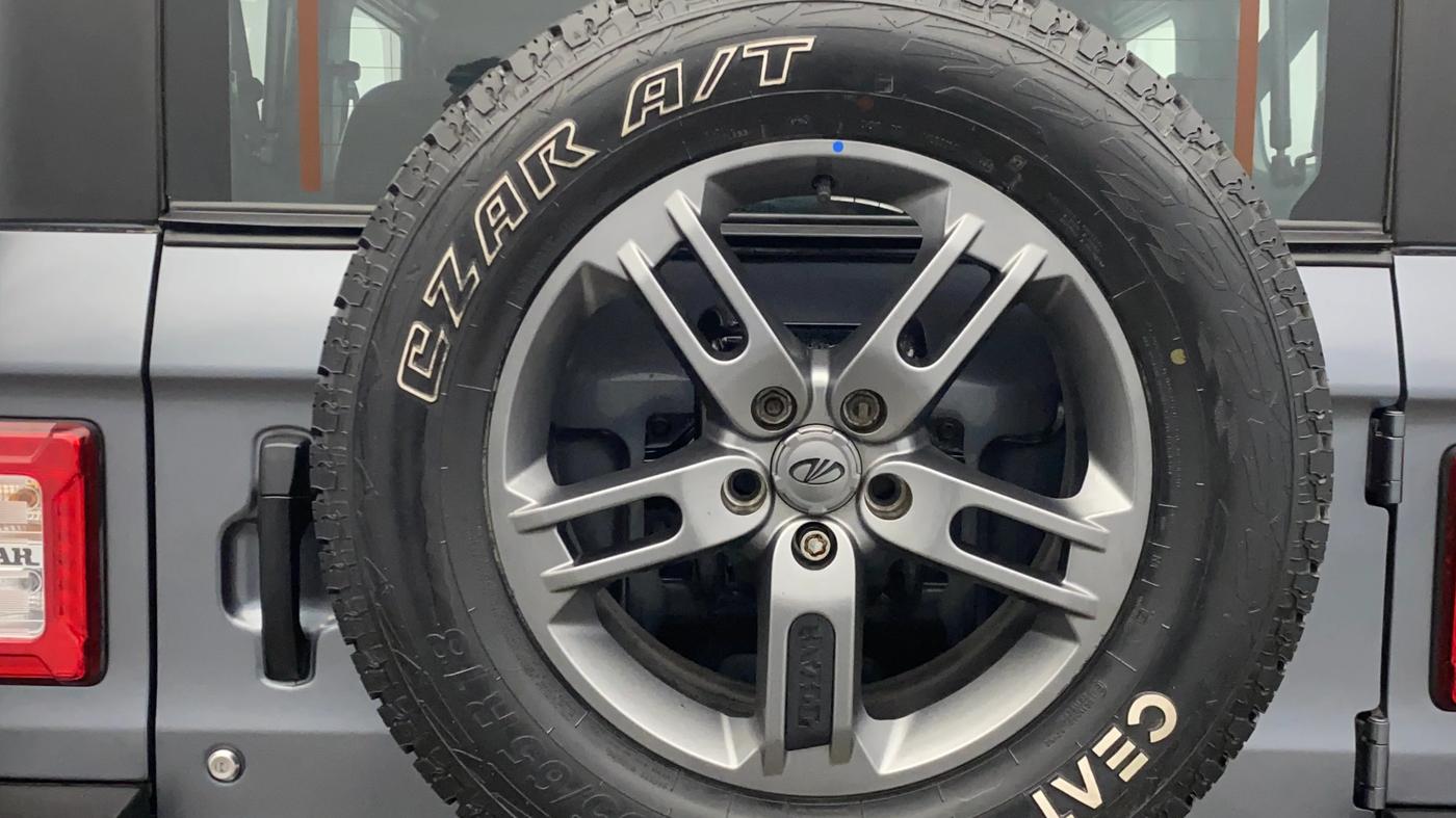 2022 Mahindra Thar LX PETROL HT 4WD AT, Petrol, Automatic, 20,628 km, Spare Tyre