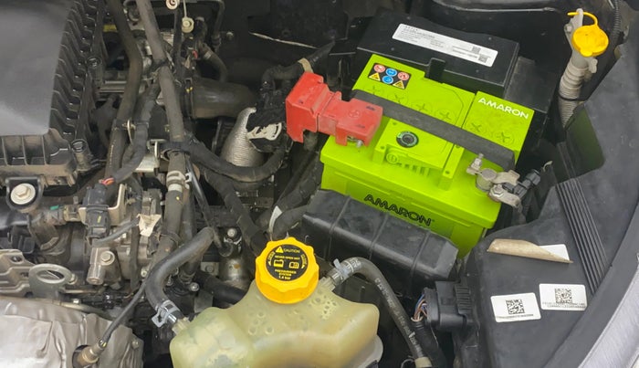 2022 Tata NEXON XZA PLUS PETROL DARK EDITION, Petrol, Automatic, 56,849 km, Engine View - Left