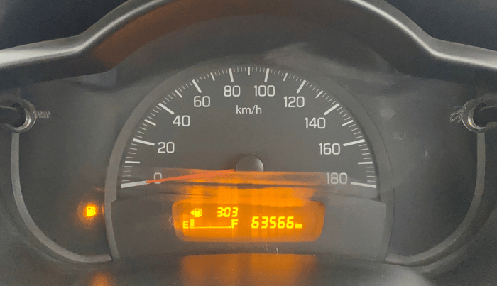 2017 Maruti Celerio VXI, CNG, Manual, 64,096 km, Odometer Image