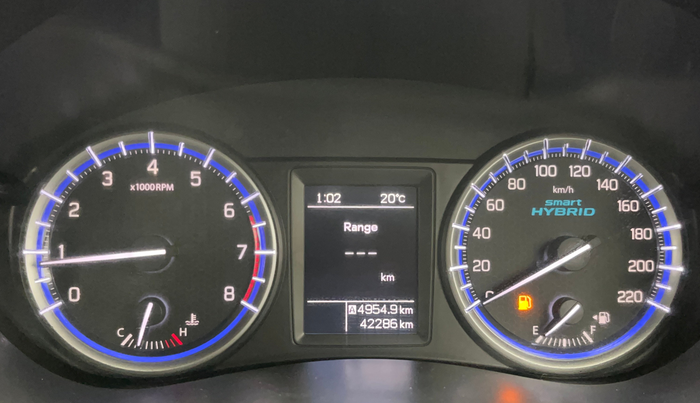 2022 Maruti S Cross SIGMA 1.5, Petrol, Manual, 42,301 km, Odometer Image