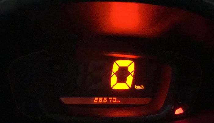 2017 Renault Kwid RXT 1.0, Petrol, Manual, 28,650 km, Odometer Image