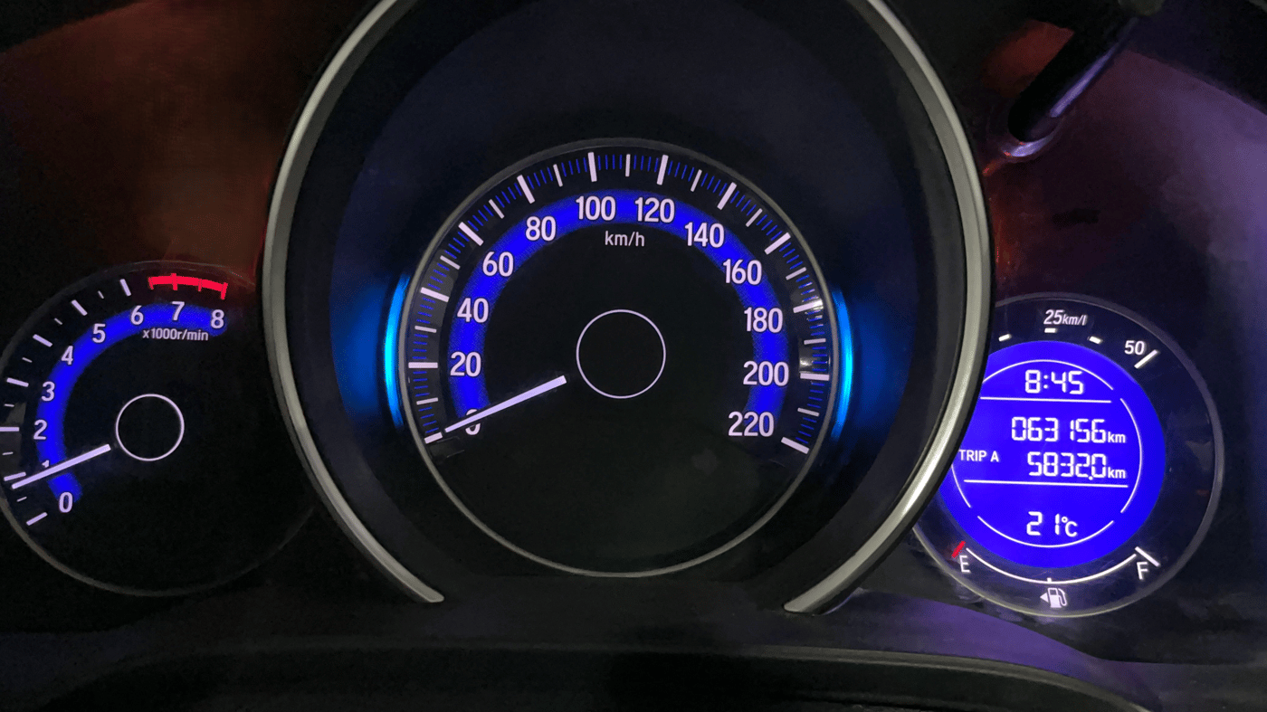 2015 Honda Jazz 1.2L I-VTEC V, Petrol, Manual, 63,050 km, Odometer Image