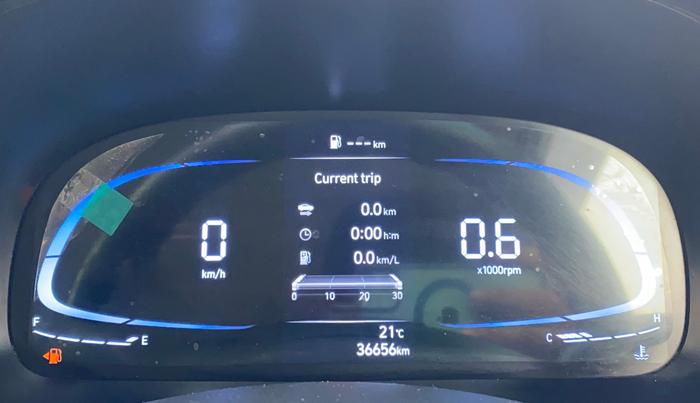 2023 Hyundai EXTER SX 1.2 MT, Petrol, Manual, 36,600 km, Odometer Image