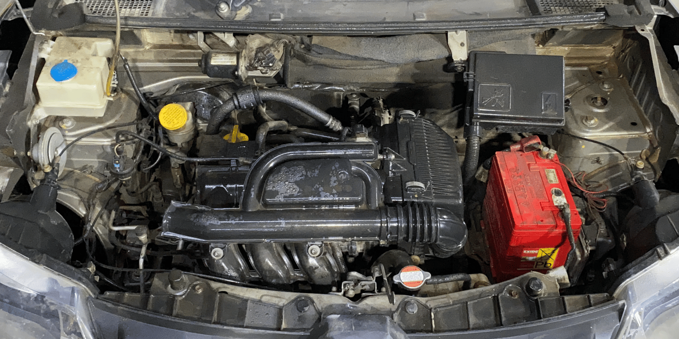 2017 Renault Kwid RXL 1.0, Petrol, Manual, 63,025 km, Engine View
