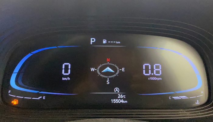 2024 Hyundai VENUE SX(O) 1.0 Turbo DCT Knight Edition, Petrol, Automatic, 15,504 km, Odometer Image