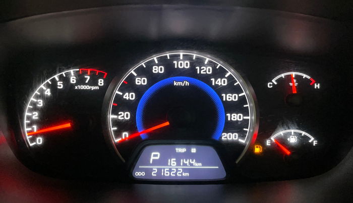 2018 Hyundai Grand i10 SPORTZ AT 1.2 KAPPA VTVT, Petrol, Automatic, 21,632 km, Odometer Image