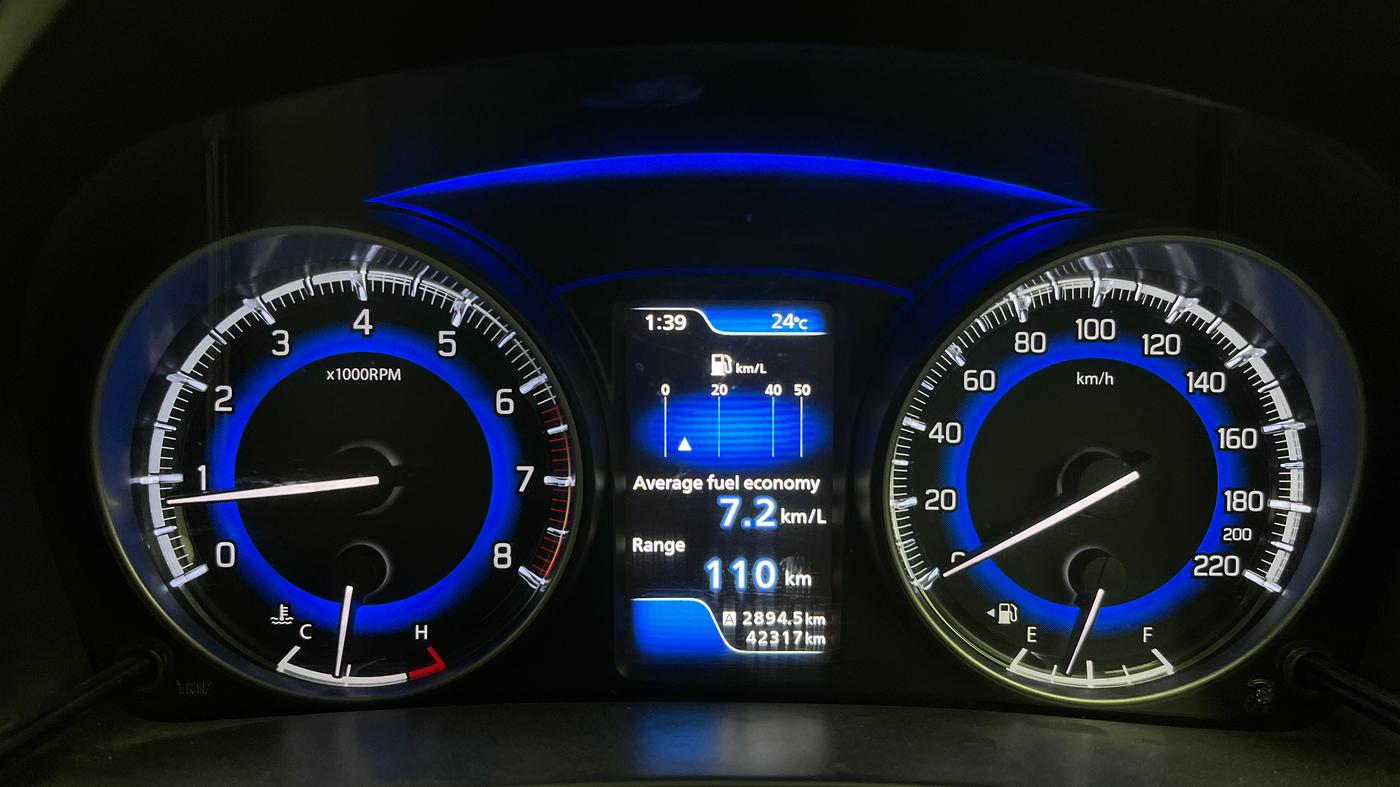 2018 Maruti Baleno ALPHA PETROL 1.2, Petrol, Manual, 42,016 km, Odometer Image