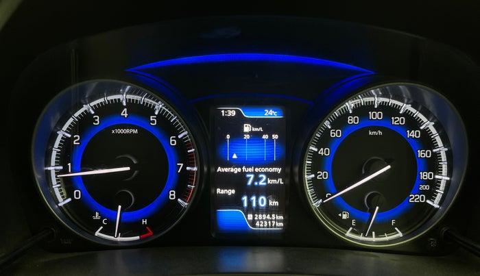 2018 Maruti Baleno ALPHA PETROL 1.2, Petrol, Manual, 42,292 km, Odometer Image