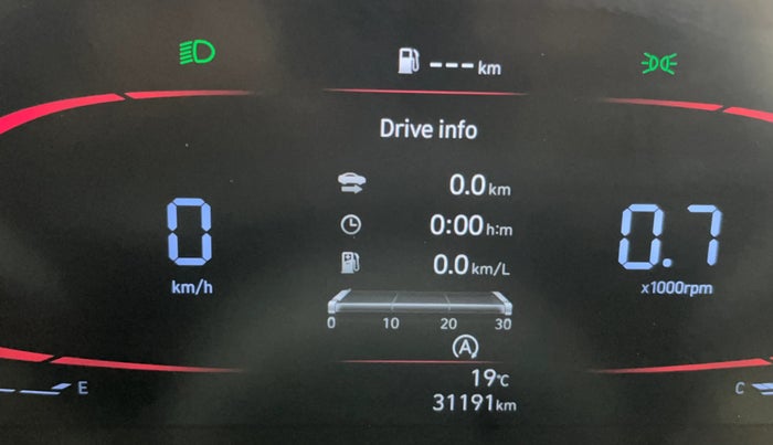 2024 Hyundai Verna SX 1.5 l MPI, Petrol, Manual, 31,078 km, Odometer Image