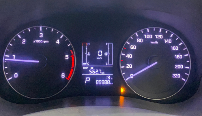 2017 Hyundai Creta SX PLUS AT 1.6 DIESEL, Diesel, Automatic, 89,988 km, Odometer Image