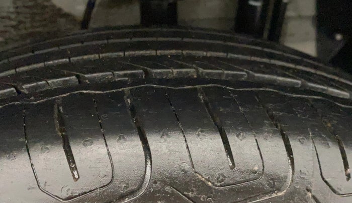 2024 Tata NEXON CREATIVE PLUS 1.2 REVOTRON 7 DCA DT, Petrol, Automatic, 10,480 km, Left Rear Tyre Tread