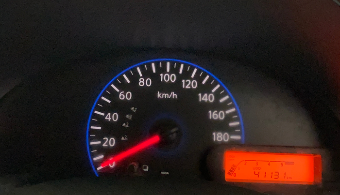 2016 Datsun Go T, Petrol, Manual, 41,128 km, Odometer Image